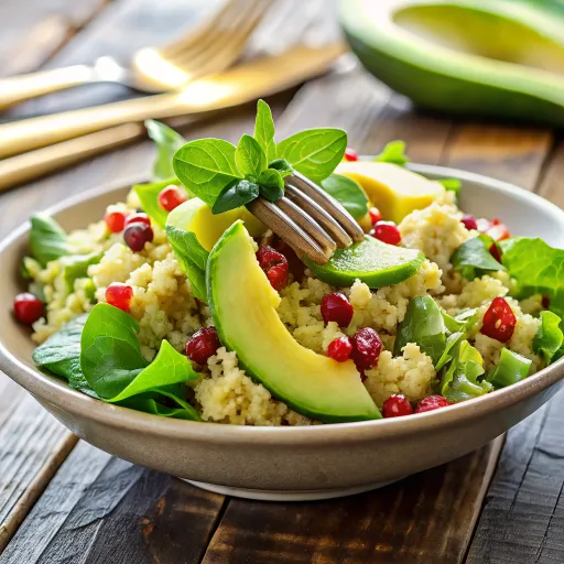 Ensalada de Granos Ancestrales y Aguacate